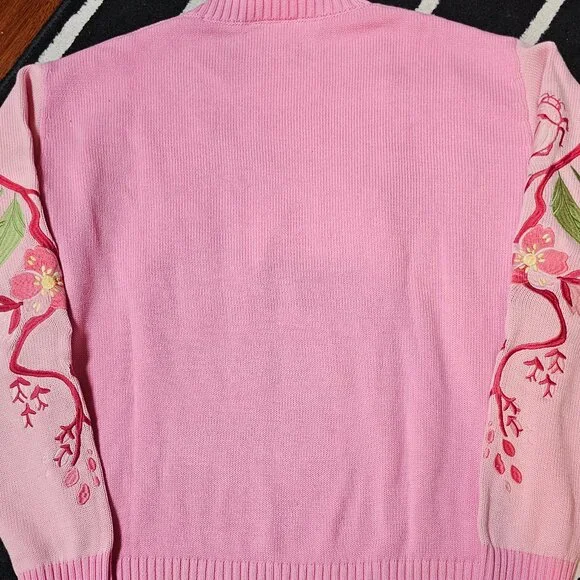 Morningwitch Morning Witch Sakura Cherry Blossom Sweater - Picture 7 of 9